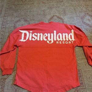 Disney coral colored Long Sleeve spirit jersey